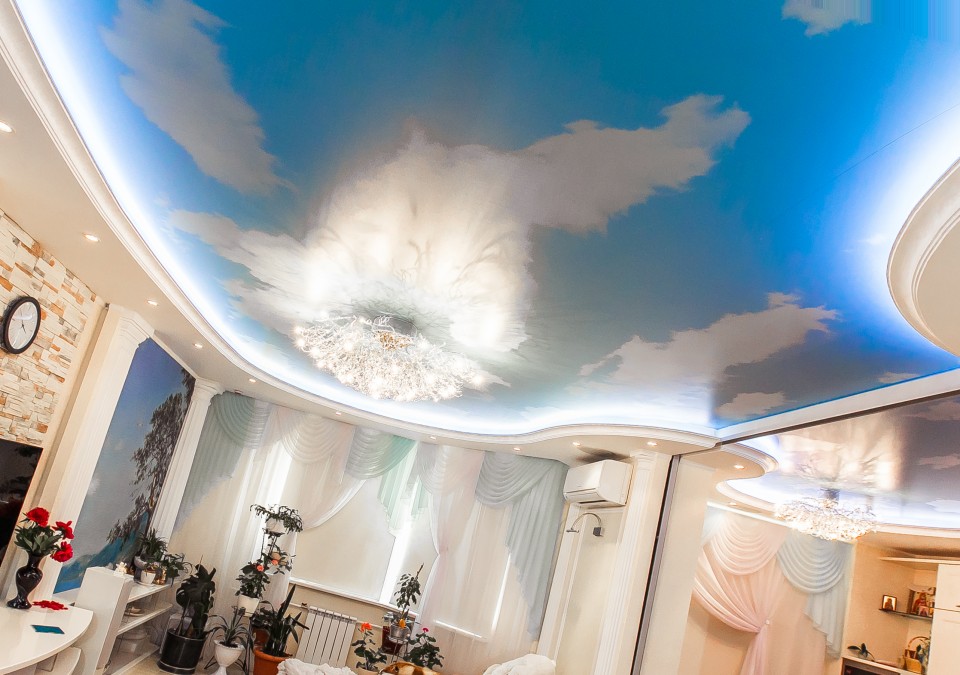 Заказать потолок с фотопечатью в г. Свободный